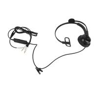 Tomantery Casque d'ordinateur, Câblage à Langue Optimisée Câbable Réglable -Sound -Sound Hörschutz Hörschutz A OHR HEADET-Cass (Interface Double 3,5 mm)