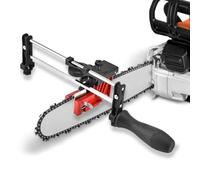 Tomantery Chaîne de Montage de Bar, adapté à Toutes Les Tailles de la Chaîne de Scie Bar Montée sur Chaîne de Tronçonneuse Guide de Classement de la Chaîne d'outils Guide de Dépôt de Chaîne pour