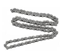 Tomantery Chaîne de Vélo à 8 Vitesses, Chaîne de Vélo en Acier pour de | Chaîne de rechange 6/7/8 vitesses, acier antirouille, 108 maillons, pour vélos de montagne et de route, 300 g