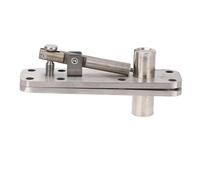 Tomantery Charnière de Porte Robuste Rotative à 180 Degrés en Acier Inoxydable pour Portes Dissimulées, Charge de 600 Lb pour Portes en Bois/aluminium et Plus