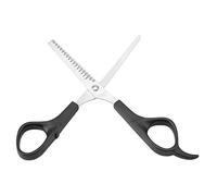 Tomantery Ciseaux de Toilettage pour Chiens et Chats, Ensemble de Cisailles à Dents avec Vis Précises pour Le Toilettage des Animaux, Prise Confortable, Facile à Utiliser, Matériau : Acier (Ciseaux