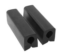 Tomantery Clips de Stabilisation Hors-bord en Polyuréthane Durable pour Tiges de Vérin de Direction de Bateau, 1 Paire de Clips de Centrage Hydrauliques pour Exercices de Remorquage