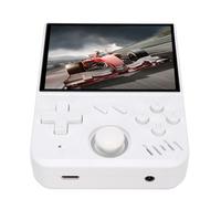 Tomantery Console de Jeu Portable Rétro avec écran de 3,5 Pouces pour le Divertissement avec Batterie Longue Durée pour Adultes et Enfants Matériau ABS (Blanc)