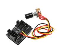 Tomantery Contrôleur de Vitesse de Ventilateur de Refroidissement PWM Flexible à 8 Canaux pour PC 8 Ventilateurs, Matériau PCB à Forte Adhérence, Applicable aux à 4 et 3 Broches, à L'intérieur du