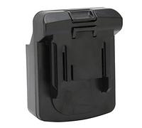 Tomantery Convertisseur Adaptateur de Batterie vers - Fonctionnement Facile à Utiliser - Structure Stable et Longue Durée de Vie - Matériau ABS - Noir - 1 X Adaptateur de Batterie - Idéal pour Les