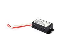 Tomantery Convertisseur de Tension de Transformateur électronique 12 V avec qualité D'alimentation Fiable, Fonctionnement sans Bruit, Prise en Charge de la Télécommande, Idéal pour une Utilisation