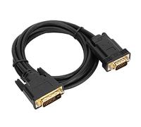Tomantery Cordon Adaptateur 1080P DVI vers VGA Mâle pour Windows95, Câble Convertisseur Vidéo Haute Performance pour PC HDTV 6,6 Pieds