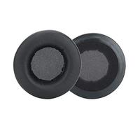 Tomantery Coussin de Boucle d'oreille, Soft Flexible Remplacement -Ear Cushion of Black Skin - Éponge Amicale pour l'écoute de Musique pour Le Bureau à Domicile