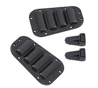 Tomantery Couvercle de Moteur de Calandre d'admission RC en Plastique | Grille RC avec charnière de capot moteur, vis et support adhésif, pour voiture à l\'échelle 1/10
