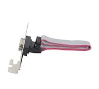 Tomantery Déflecteur D'adaptateur de Port Série Stable à 9 Broches, Bonne compatibilité pour Ajouter Un Port COM, pour Utilisation de la Carte Mère, Matériau en Alliage D'aluminium