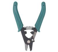 Tomantery Dénudeur de Fibre Optique, Outil de Dénudage Ergonomique à Ouverture Réglable pour Travaux électriques, Acier à Haute Teneur en Carbone Noir 1 Pièce pour Techniciens et Amateurs de Bricolage