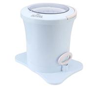 Tomantery Déshydrateur Manuel électrique Portable, Sèche-linge Efficace pour étudiants, Filles, Matériau ABS (Bleu)
