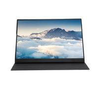 Tomantery Deuxième Moniteur Externe, Moniteur Portable de Couleur Claire HDR 16 Pouces pour PC