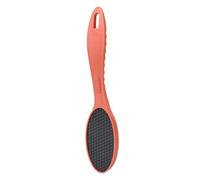 Tomantery Dissolvant de Callosités des Pieds avec Abrasifs Double Face pour un Soin Efficace des Pieds, Couleur Rouge en Fer, Cadeau pour