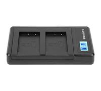 Tomantery Double Chargeur pour Appareil Photo avec écran LCD pour Batterie NP-BX1, Chargeur de Batterie pour Appareil Photo Portable et Mini pour la Photographie de Voyage et D'extérieur, Double