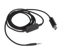 Tomantery Écouteur de Remplacement - Câble Coquin, Plugle de 6,6 Pieds EN LIGNE de Veille et Lecture du Casque de Jeu USB STABLE EN VOLUMAGE LIGNE TAXE AVEC BOUTON MUTE POUR MMX300