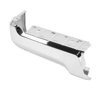 Tomantery Embouts de Barre de Pare-chocs Arrière Chromés Résistants aux Chocs, Couvercle Solide pour Pare- Arrière F-450 Super Duty 2017 - 2022, Montage en Fer (Gauche)