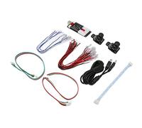 Tomantery Encoder Contrôleur de Jeu USB Zéro Retard avec Capteur de Joystick Analogique 3D pour, Facile à Installer pour Les Amateurs D', PCB Noir