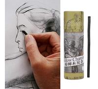 Tomantery Ensemble de Bâtons de Croquis de Crayons de Dessin au Fusain | Bâtons de peinture à l\'huile souples, outil de mélange effaçable, croquis de conception de peinture chinoise