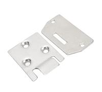 Tomantery Ensemble de Charnières et de Plaques de Siège de Voiture de Club de Remplacement en Alliage D'acier Durable pour les Modèles EZGO Medalist à Partir de 1994 pour les Propriétaires de