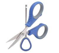 Tomantery Ensemble de Gaine de Ciseaux de Pêche Multifonction 3 en 1 en Acier Inoxydable pour Couper la Ligne et Détacher L'hameçon, Matériel de Pêche Léger pour les Amateurs de, Portable 5,1 X 2,4