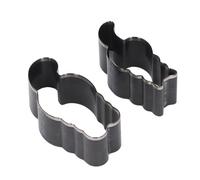 Tomantery Ensemble de Matrices de Découpe de Cuir en Acier allié en Forme de Chat pour des Coupes Nettes, Outils de Poinçonnage en Forme de Chat pour L'artisanat du Cuir, 2 Pièces, Poinçon Creux