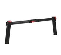 Tomantery Extension de Stabilisateur de Caméra à Double Poignée pour | Alliage D'aluminium CNC, Supports à Vis 1/4 Pouces pour éclairage de Moniteur, Poignée Antidérapante Rembourrée en Silicone