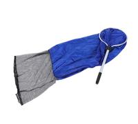 Tomantery Filet de Pêche pour Aquarium Semi-perméable, 30 Cm avec Long | Filet de transfert de poisson souple avec poignée en alliage d\'aluminium, pour grands réservoirs de carpes koï