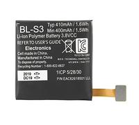 Tomantery G Watch R Urbane Batterie de Remplacement Haute qualité Lithium 410 Mah 3.8 V 100% Toute Nouvelle Batterie Li-ION pour de Montre