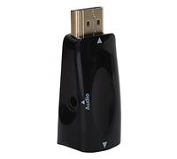 Tomantery Interface Multimédia HD 1080P Mâle vers VGA Femelle, Adaptateur Convertisseur Facile à Utiliser pour PC Portable, Convertisseur D'appareils Compatibles Haute Définition pour Moniteur vers