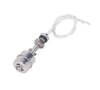 Tomantery Interrupteur à Flotteur de Niveau de Liquide en Acier Inoxydable, Capteur de Course de 10mm 0-220V 65mm L pour Fontaines à Boire, Climatiseurs 1x1