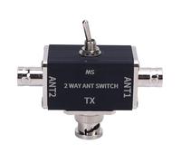 Tomantery Interrupteur Coxial Coxial CB 2 Façons, Robuste 1-30MHz HF VHF UHF Radio Gold Chasing to Repair