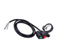 Tomantery Interrupteur de Guidon de 22mm, Bouton Marche/arrêt de qualité Supérieure, Clignotant de Phare, Interrupteur de Klaxon pour Modification de Moto