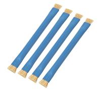 Tomantery Kit de 4 Brosses Antistatiques à Double extrémité pour Réparation de Téléphone Portable - Brosse Isolante Robuste, Longue Durée de Vie - Idéal pour le Nettoyage IC Noir et Blanc (Bleu)