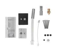 Tomantery Kit de Bloc Chauffant pour Extrudeuse, Imprimante 3D Efficace, Bloc Chauffant en Aluminium, Buse en Laiton, Kit de Coupure Thermique Bimétallique pour Ender 3 S1