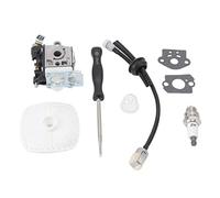 Tomantery Kit de Carburateur de Souffleur de Feuilles, Haute Précision, Ajustement Parfait, Fabrication Professionnelle pour Matériau ABS en Fer et Aluminium PB 250