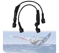 Tomantery Laisse de Harnais de Planche à Voile de sécurité Réglable, | Laisse de sécurité en TPU durable pour planche de surf, ligne de 10 mm, paquet de 2, bleue, s\'adapte à toutes les hauteurs