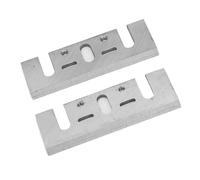 Tomantery Lame de Rechange pour Raboteuse électrique HSS, Soudage à Haute Fréquence, Solide et Pratique, Adaptée au Bois à Haute impureté, 1 Paire pour Raboteuse électrique