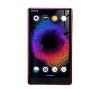 Tomantery Lecteur de Musique HiFi 192 Go avec Bluetooth WiFi écran Tactile 5 Pouces pour Enfants, Lecteur MP3 Support pour MP4 MP5 avec Haut-Parleur (Rouge)