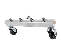 Tomantery Les Buses de Nettoyage de Route à Haute Pression en Acier Inoxydable Nettoient Efficacement l'huile pour la Rondelle de 12.4 "de Cour pour Le Nettoyage de Cour