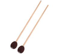 Tomantery Maillets de Bâton de Marimba avec Manche en Hêtre, Fils | Maillets Marimba en fils mélangés, manche en bois de hêtre Durable, accessoires d\'instruments de Percussion, pour