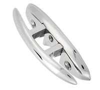 Tomantery Matériel D'amarrage Durable d'acier Inoxydable de Taquet de Quai Pliant Rabattable pour Le Yacht Marin de Bateau 316 Anti Corrosion, Taquet de Plate-Forme (6 Pouces (ID 153 mm, épaisseur 5