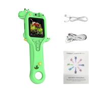 Tomantery Microscope Numérique Portable pour Enfants, Loupe 50X pour Jeunes Scientifiques, 2 Pouces 1080P HD, Cadeau éducatif (Verte)