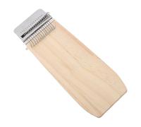 Tomantery Mini Kit de Tissage en Bois, Construction Stable pour Réparer les Vêtements, Raccommoder les Pantalons, 14 Crochets pour Débutants ou Personnes Qualifiées, Bois de Pin et Acier Inoxydable