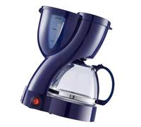 Tomantery Mini Machine à café Américaine Compacte, Cafetière Goutte à Goutte Portable à Double Fonction pour le Bureau à Domicile, Filtre Premium pour les Professionnels Occupés, 300 G (Bleu)