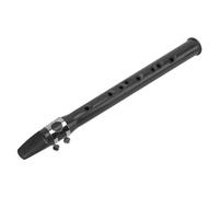 Tomantery Mini Saxophone de Poche avec Matériau ABS, Portable (Noir) | Saxophone facile à jouer pour débutants, instrument de voyage compact, cadeau pour les amateurs de musique