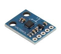 Tomantery Module de Boussole électronique Capteur de Champ Magnétique Triaxial sans Calibrage pour Carte PCB 1,8 V Faible Consommation D'énergie pour Les Aventures en Plein Air