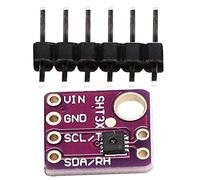 Tomantery Module de Capteur de Température, Module de Capteur d'humidité d'interface 2,4 à 5,5 V I2C Pratique Pratique du Taux de Communication de 1 MHz pour le Bureau pour le Bureau