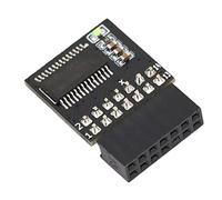 Tomantery Module TPM 2.0 de sécurité de Cryptage sécurisé pour, Puce de Cryptage de Composants électroniques pour 10 64 Bits, 1 X Module pour Les Utilisateurs de PC