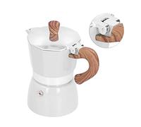 Tomantery Moka Pot - Cafetière Pratique en Aluminium, Facile à Utiliser, pour la Maison, le Bureau, Appareil de Cuisine, sans BPA, Légère pour les Voyageurs (#3)